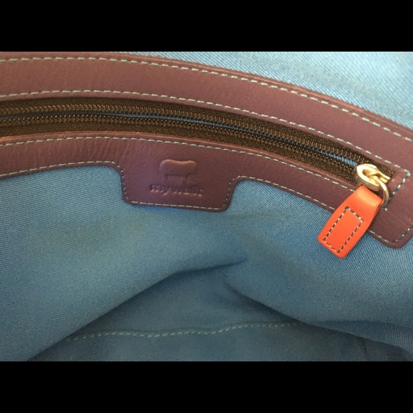 Mywalit Rio BLACK TURQUOISE ZIP TOP Bag CROSSBODY - Picture 5 of 10